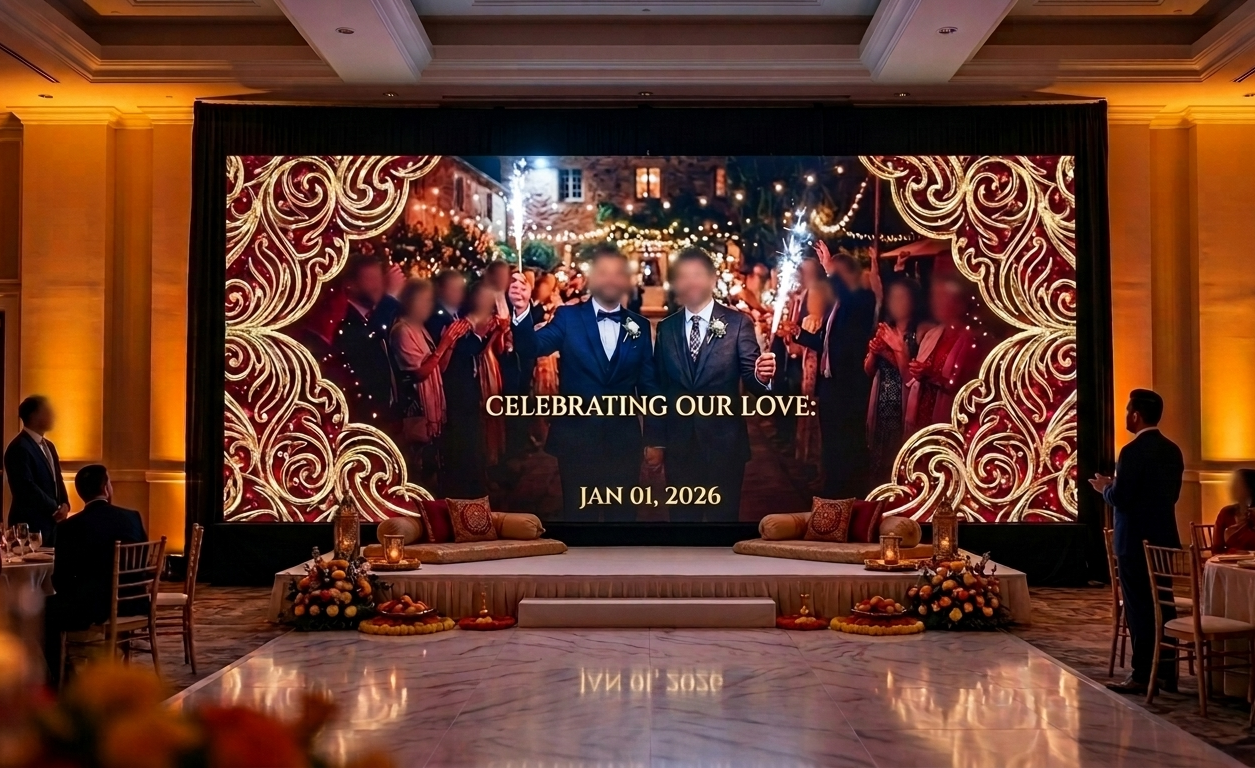 LED Video Wall by Mehak Entertainment